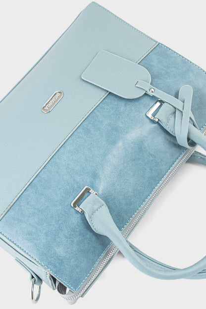 Top Handle Hand Bags BH0105-Light Blue