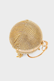 Party Wear Clutch BK4098-Golden