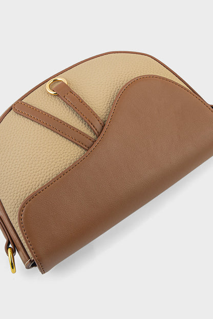 Cross Shoulder Bags BS2205-Tan