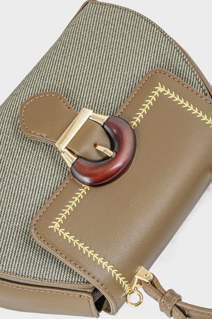Flap Shoulder Bags BH0066-Olive