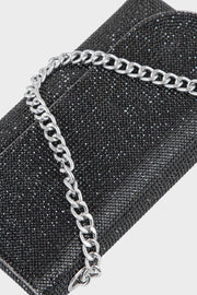 Flap Shoulder Bags BK4043-Black