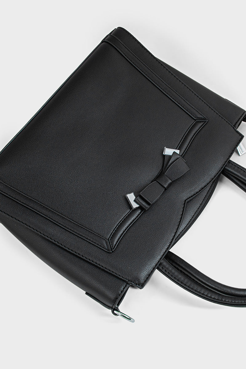 Top Handle Hand Bags BS2102-Black