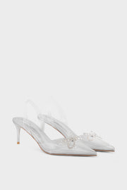 Party Wear Sling Back IP4036-Silver