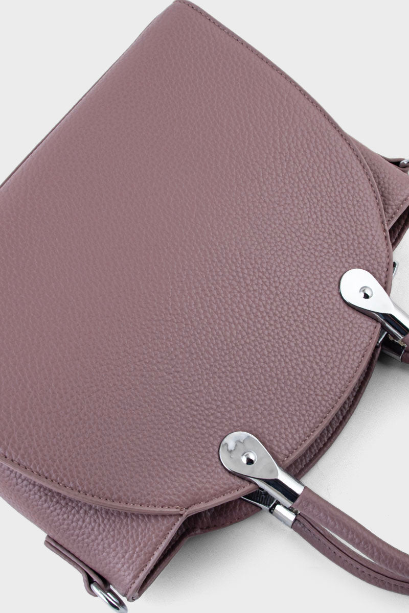 Top Handle Hand Bags BH0097-Tea Pink