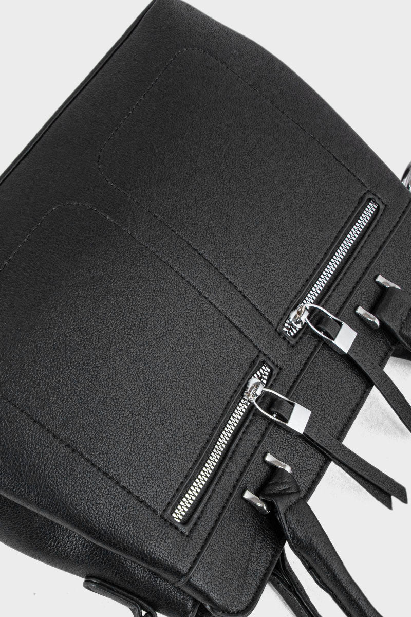 Top Handle Hand Bags BH0106-Black