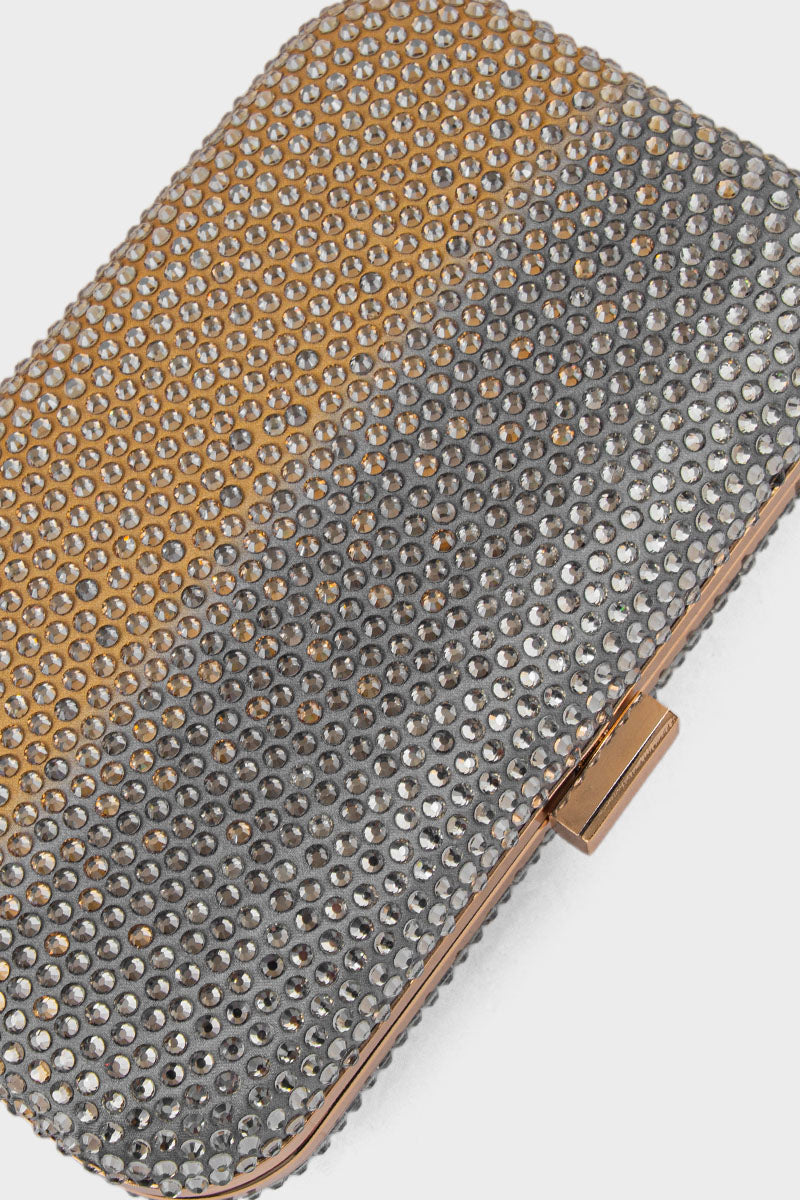 Party Wear Clutch BK4109-Golden