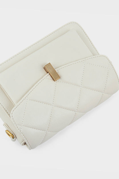Flap Shoulder Bags BS2127-Ivory