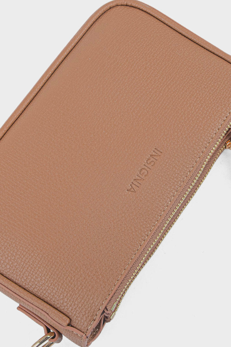 Cross Shoulder Bags BS2168-Brown