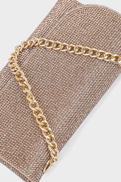 Flap Shoulder Bags BK4043-Golden