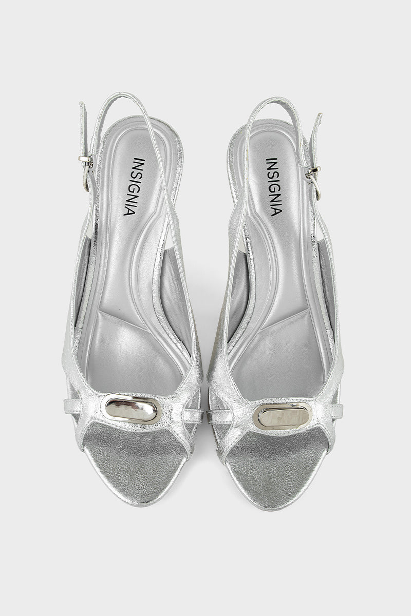 Party Wear Sling Back IP4043-Silver
