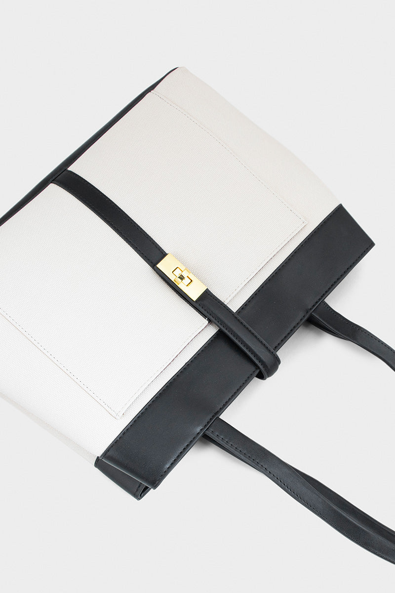 Tote Hand Bags BS2128-Black