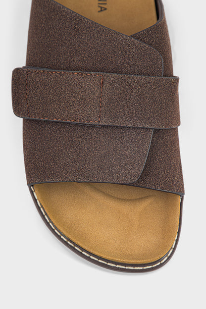 Men Casual Slip On MO1023-Coffee