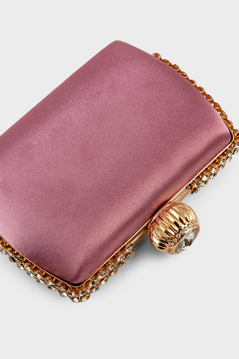 Party Wear Clutch BK4083-Lilac