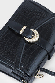 Flap Shoulder Bags BH0058-Black