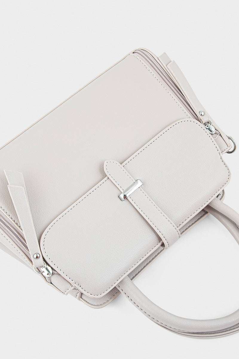 Top Handle Hand Bags BH0094-Ivory