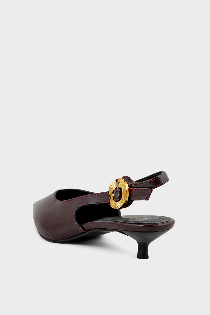 Formal Sling Back IF4069-Burgundy