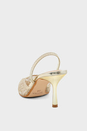 Party Wear Sling Back IP4047-Gold