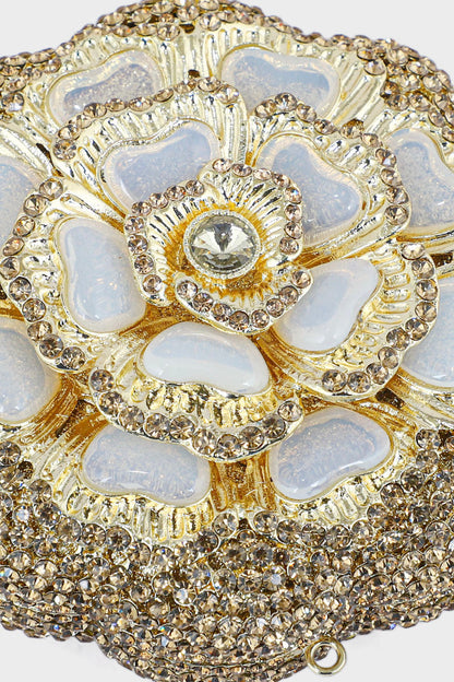 Party Wear Clutch BK4059-Golden