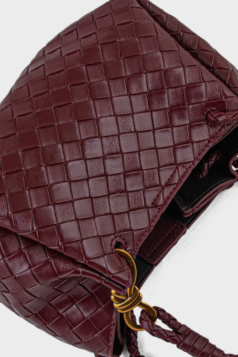 Formal Shoulder Bags BS2162-Burgundy