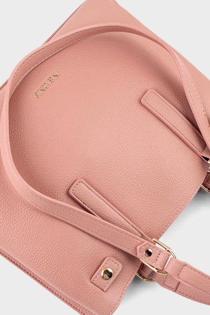 Tote Hand Bags BS2201-Tea Pink