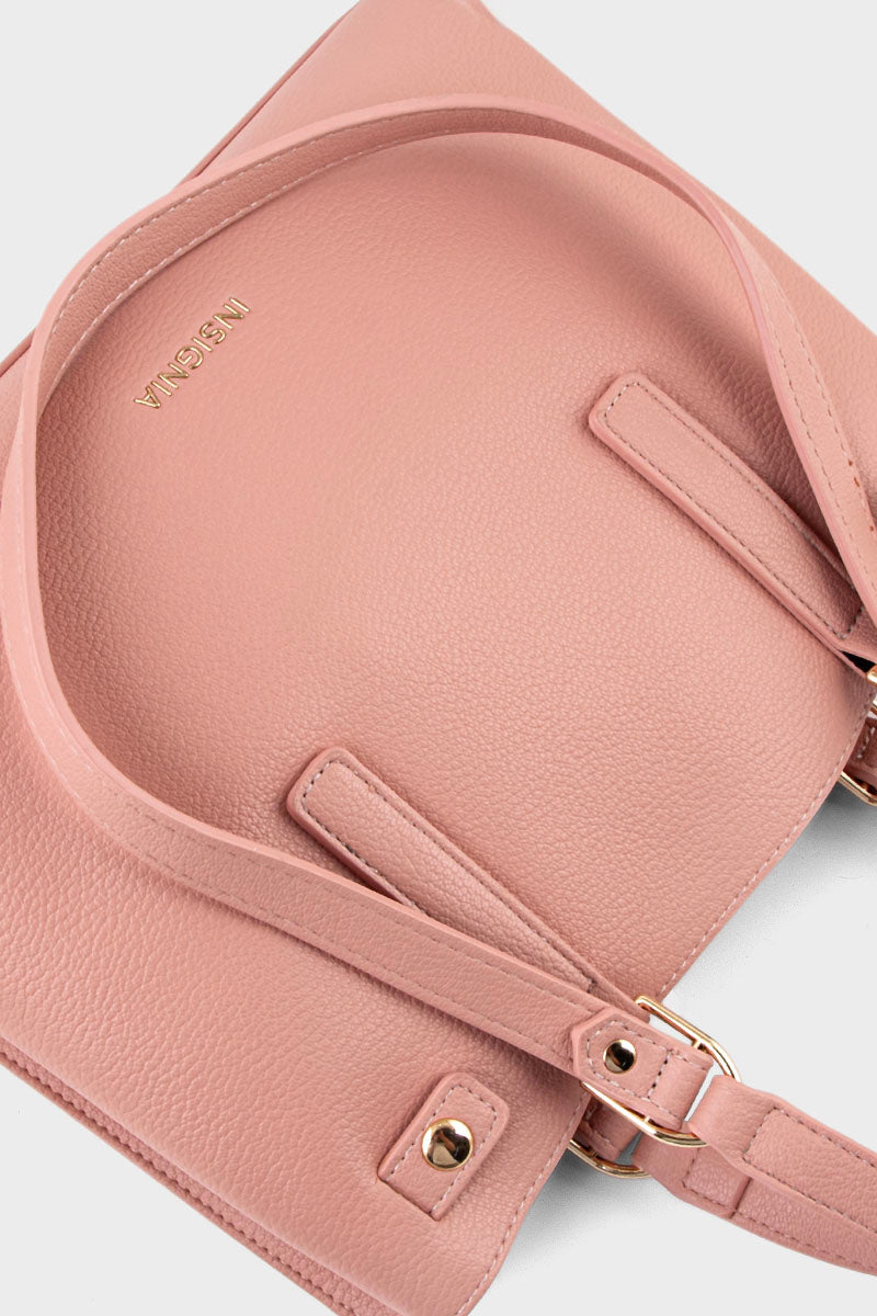 Tote Hand Bags BS2201-Tea Pink