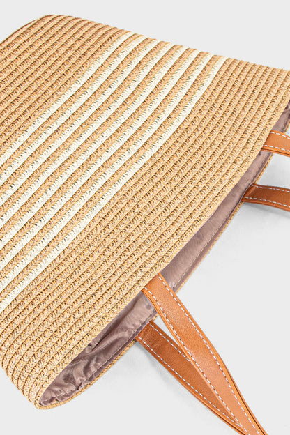 Tote Hand Bags BS2082-Beige