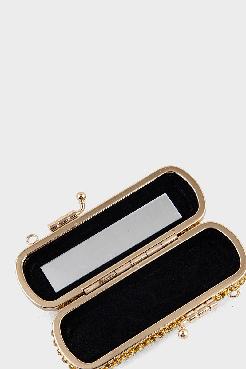 Lipstick Clutch BK4108-Golden