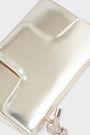 Top Handle Hand Bags BH0036-Golden
