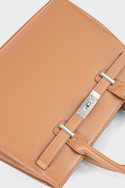 Top Handle Hand Bags BH0076-Tan