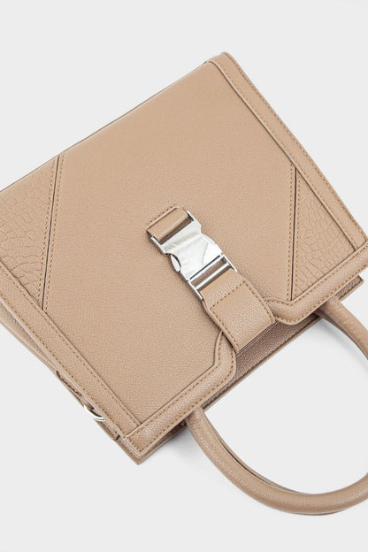 Top Handle Hand Bags BH0096-Brown