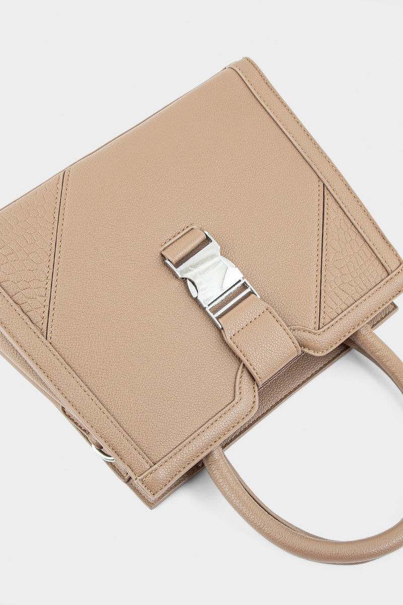 Top Handle Hand Bags BH0096-Brown