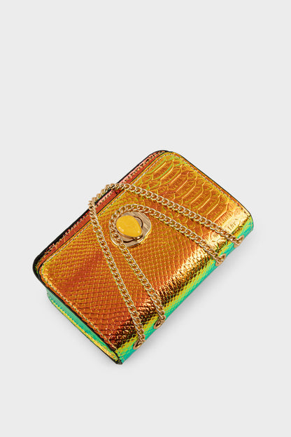 Party Wear Clutch BK4070-Golden
