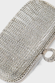 Party Wear Clutch BK4097-Silver