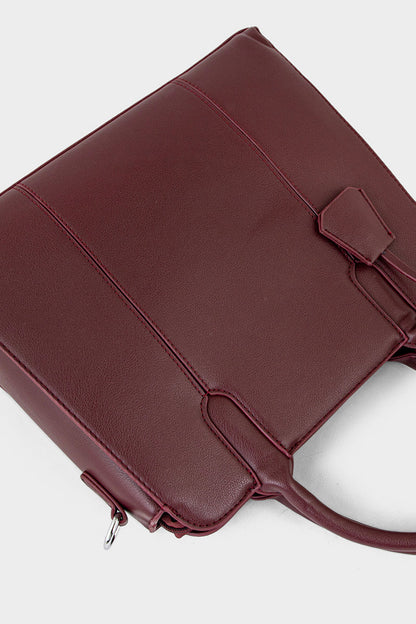 Top Handle Hand Bags BH0098-Maroon