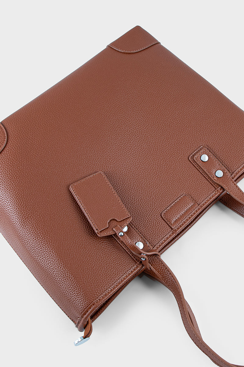 Tote Hand Bags BS2103-Tan