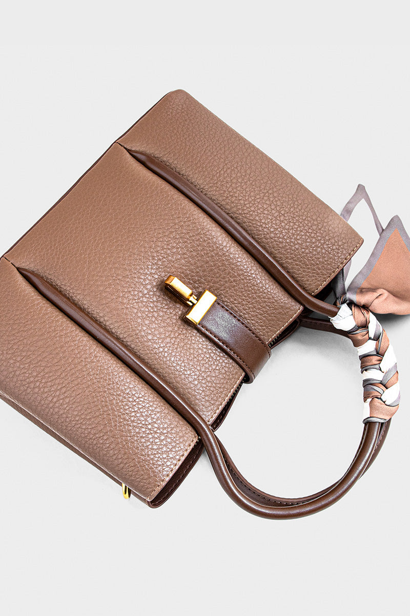 Tote Hand Bags BH0086-Brown