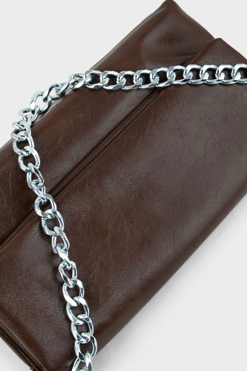 Formal Shoulder Bags BS2184-Coffee