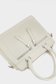 Top Handle Hand Bags BH0106-Ivory