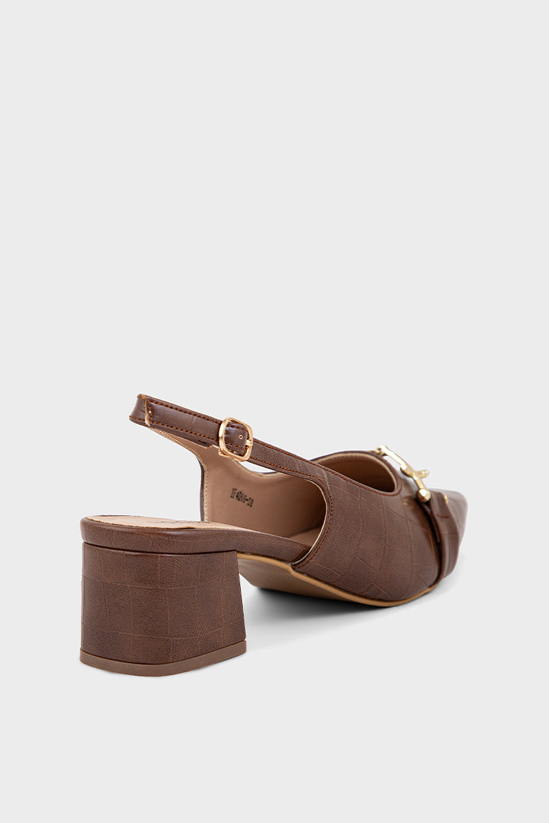 Formal Sling Back IF4066-Brown