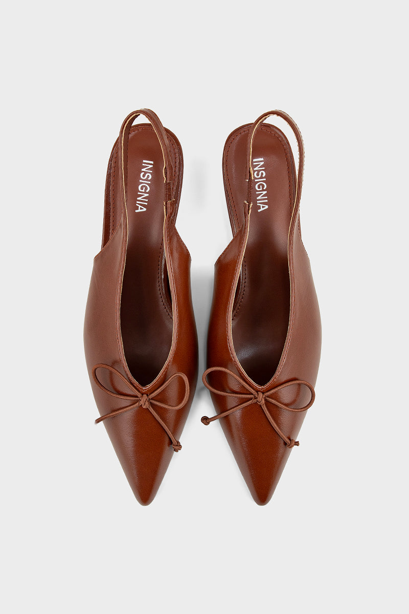 Formal Sling Back IF4076-Dark Brown