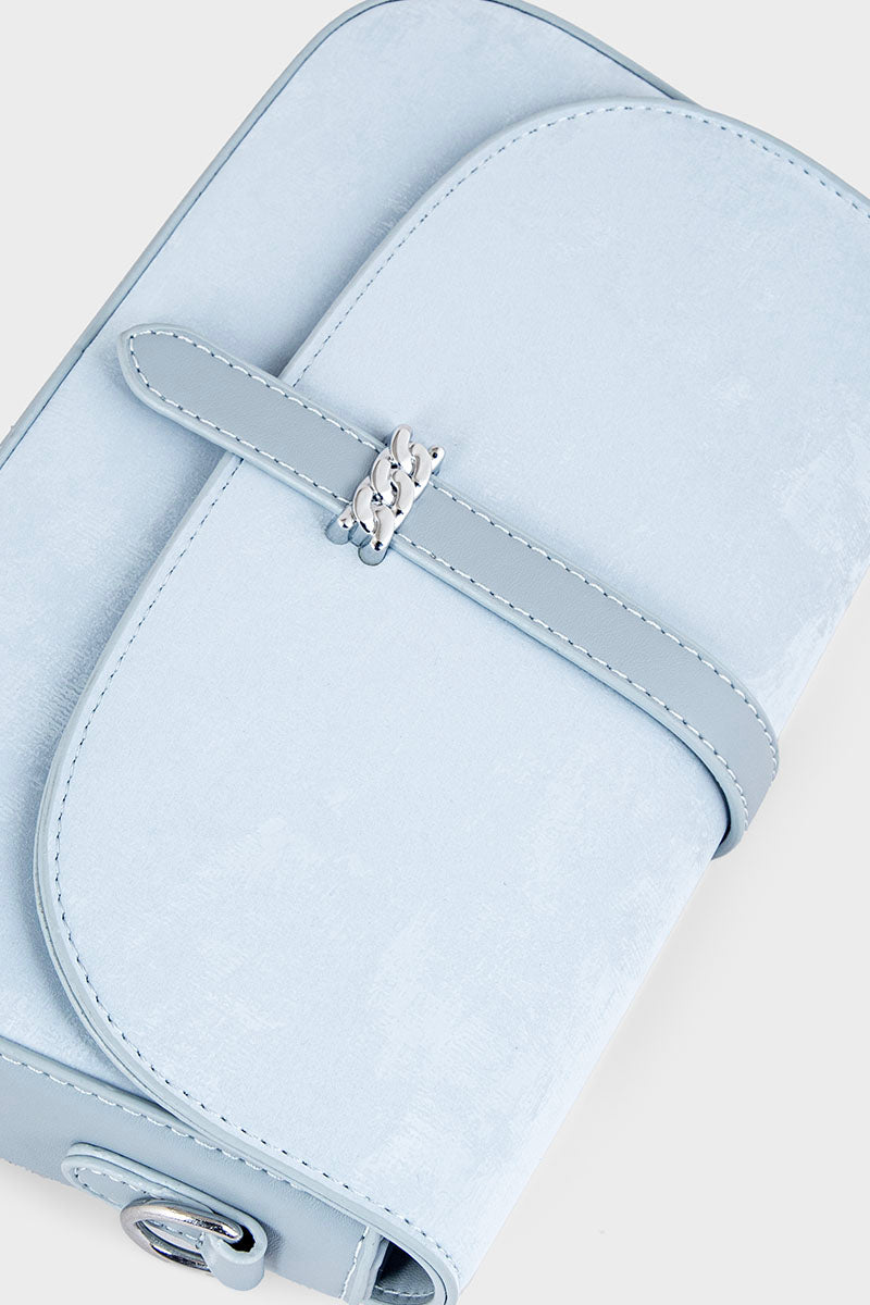 Flap Shoulder Bags BS2133-Blue