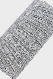 Party Wear Clutch BK4034-Silver