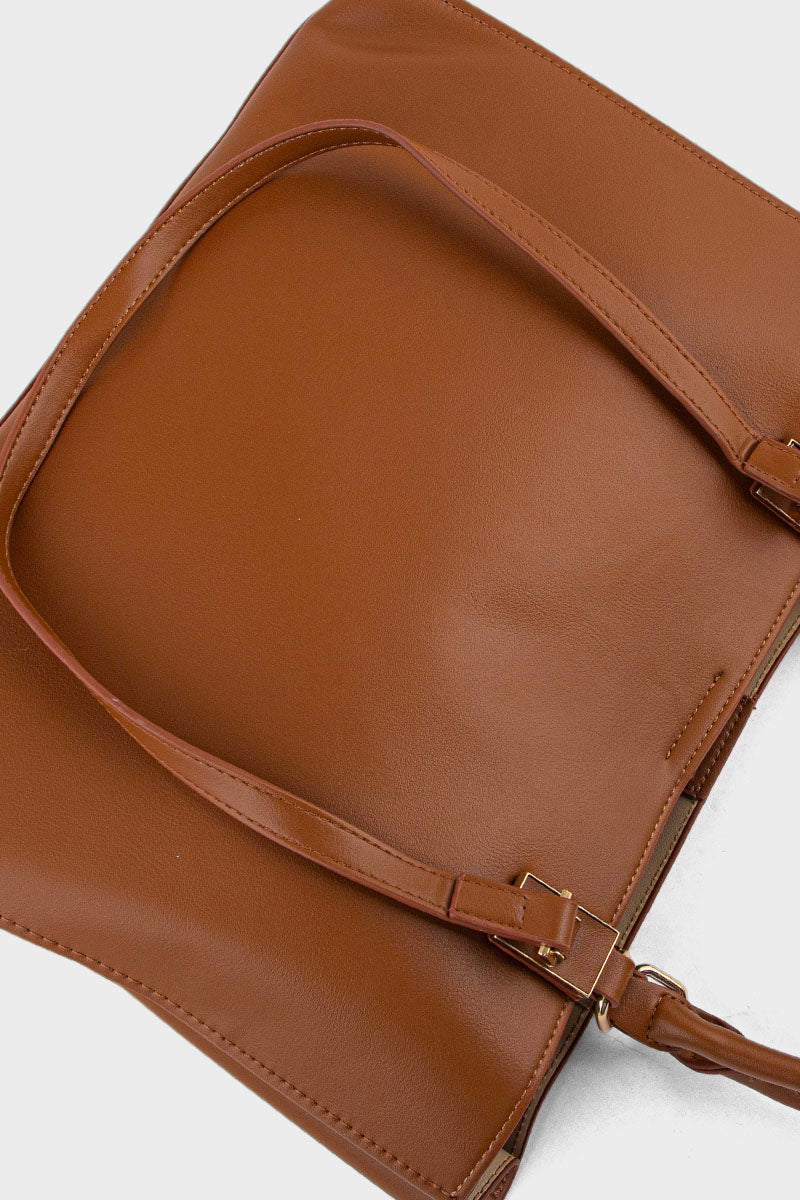 Tote Hand Bags BS2175-Camel