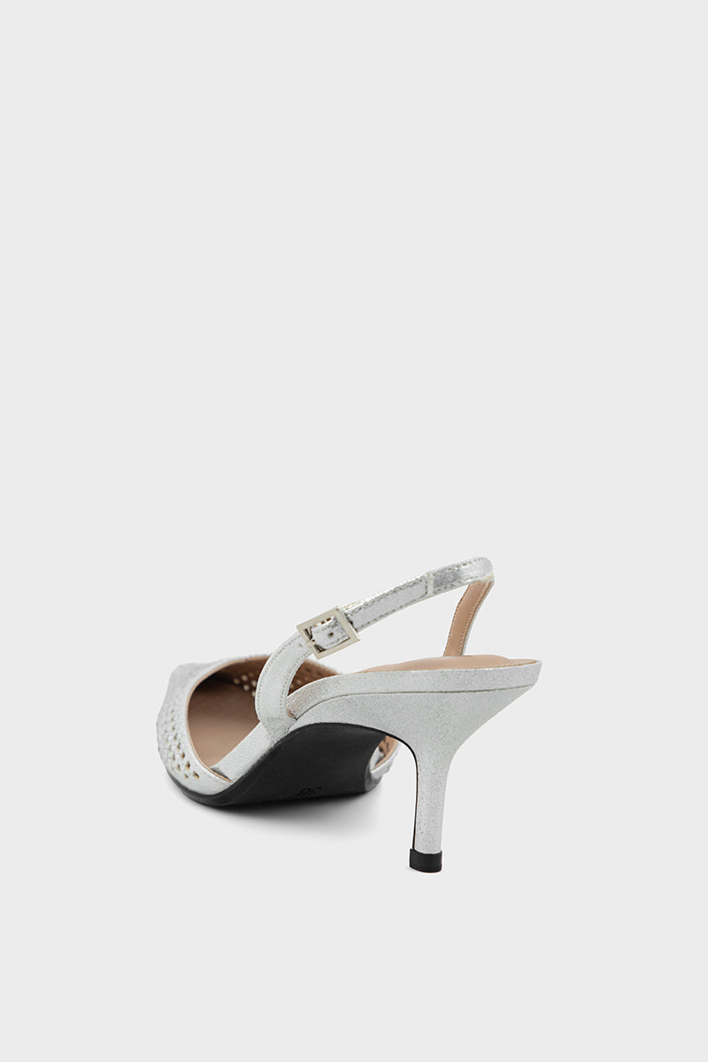Party Wear Sling Back IP4046-Silver