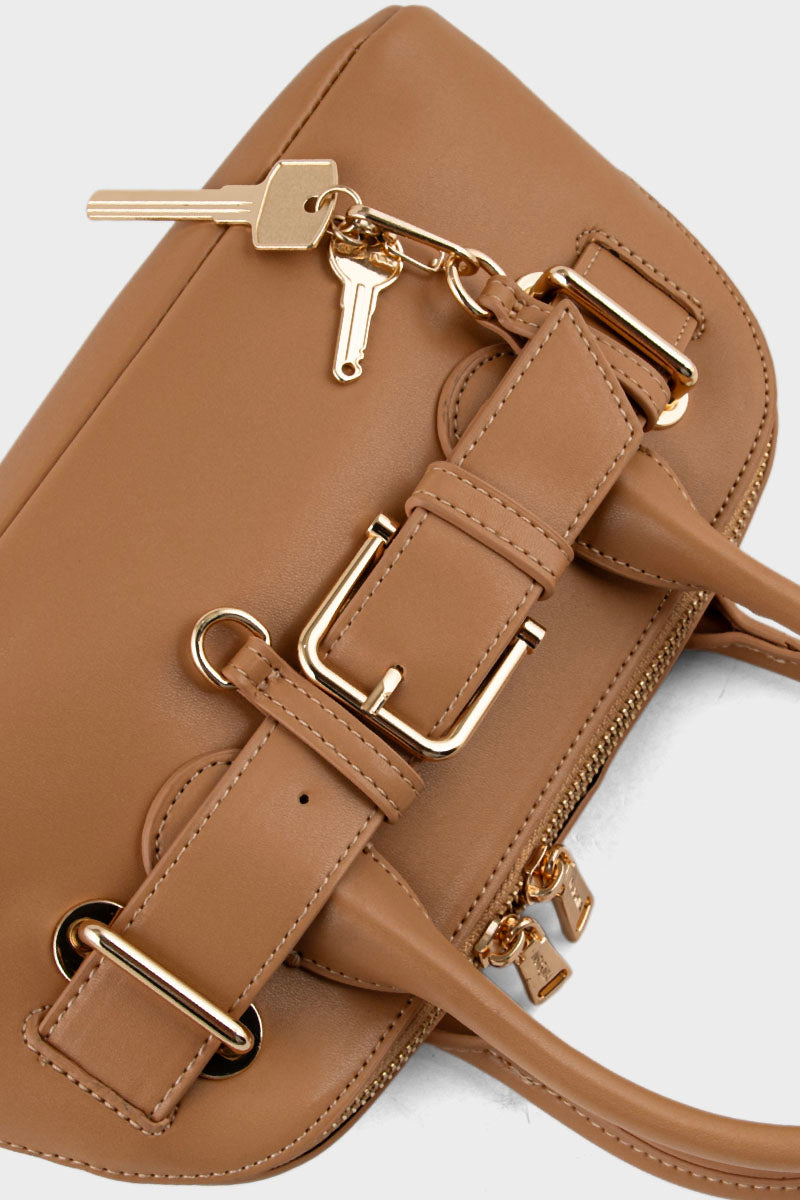 Satchel Shoulder Bags BH0166-Dark Beige
