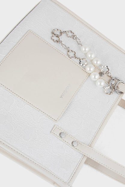 Tote Hand Bags BS2106-White