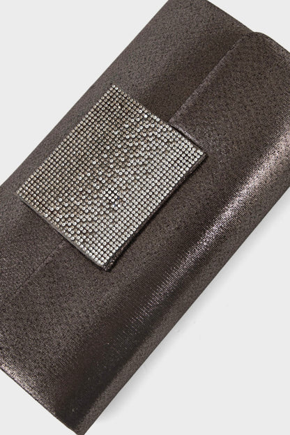 Party Wear Clutch BK4110-Pewter