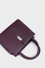 Top Handle Hand Bags BH0091-Maroon