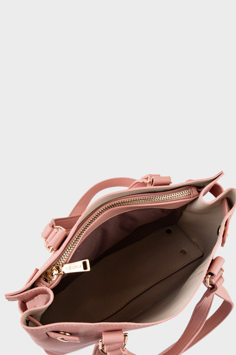 Tote Hand Bags BS2201-Tea Pink