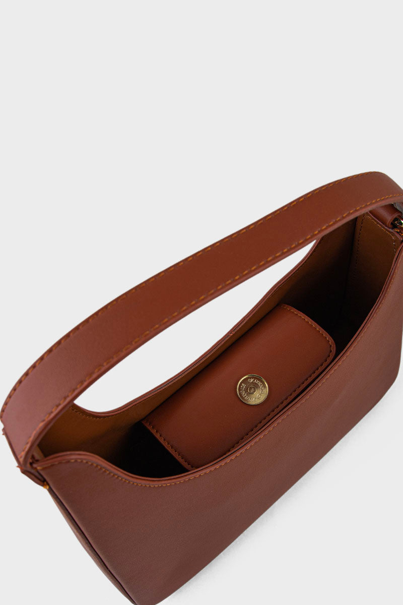 Formal Shoulder Bags BS2178-Brown